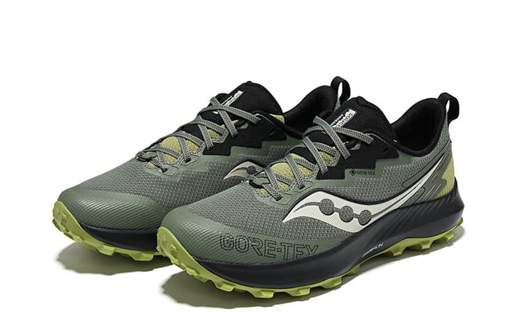 Кроссовки для бега Saucony Peregrine 14 GTX Olive - изображение 3