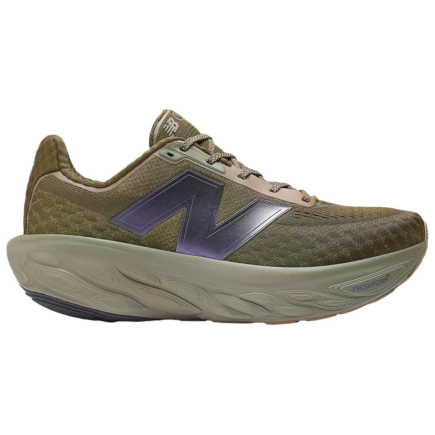 Кроссовки для бега New Balance NB Fresh Foam X 1080v14 Сетчатая ткань Беговые кроссовки Мужской Армейский зеленый - изображение 2