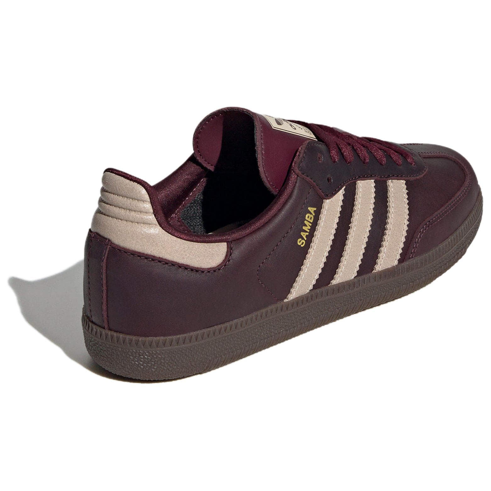 Кроссовки Adidas Originals Samba OG Low Топ Скейтборд Кроссовки Женские Красный Коричневый - изображение 4