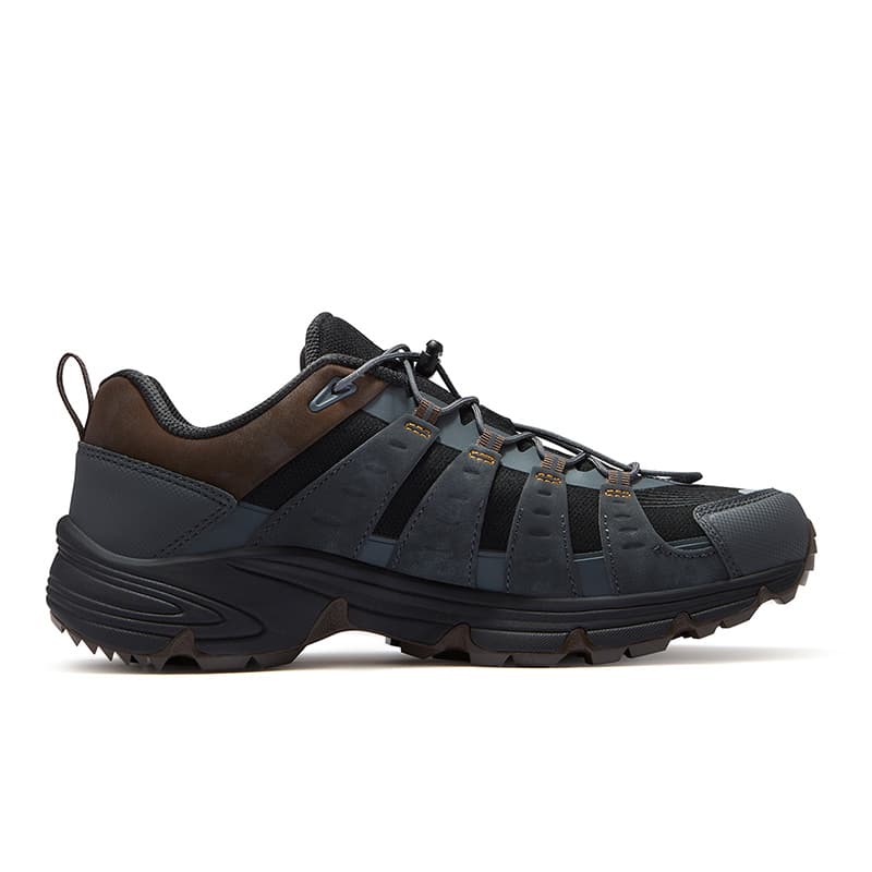 Кроссовки для бега FILA FUSION COMO X Текстиль Синтетическая кожа Низкие беговые кроссовки Мужские Черные Коричневые - изображение 2