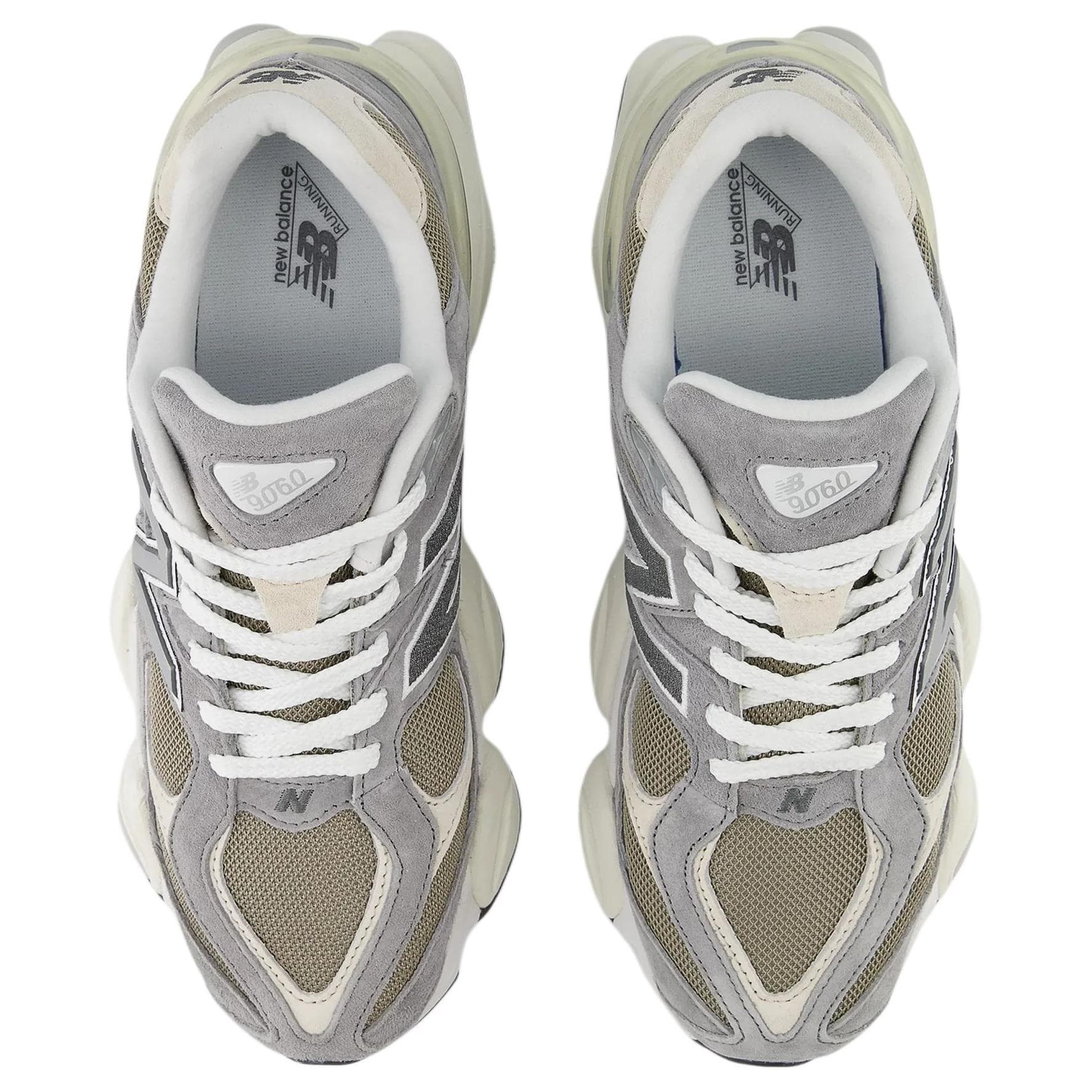 Кроссовки для бега New Balance NB 9060 Устойчивые к истиранию Низкие повседневные городские кроссовки для бега Унисекс - изображение 3