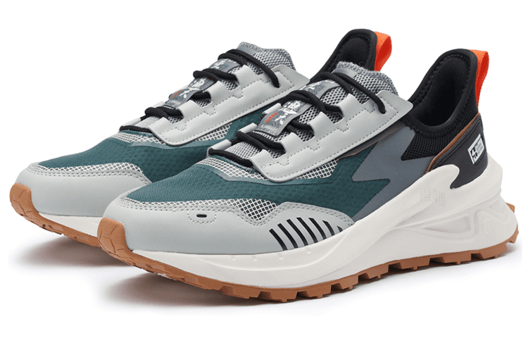 Кроссовки 361° Retro Dad Shoes Grey Green - изображение 4