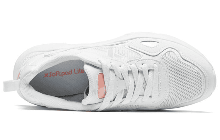 Кроссовки Xtep Breathable Mesh Dad Shoes Women White Pink - изображение 3