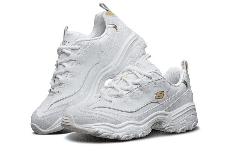 Кроссовки Skechers D'lites 1.0 White Gold - изображение 3