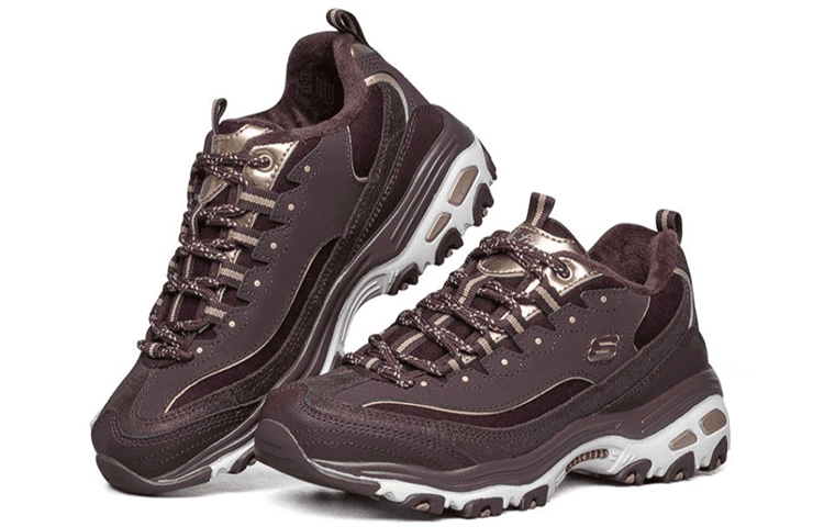 Кроссовки Skechers D'LITES Wine Red - изображение 3