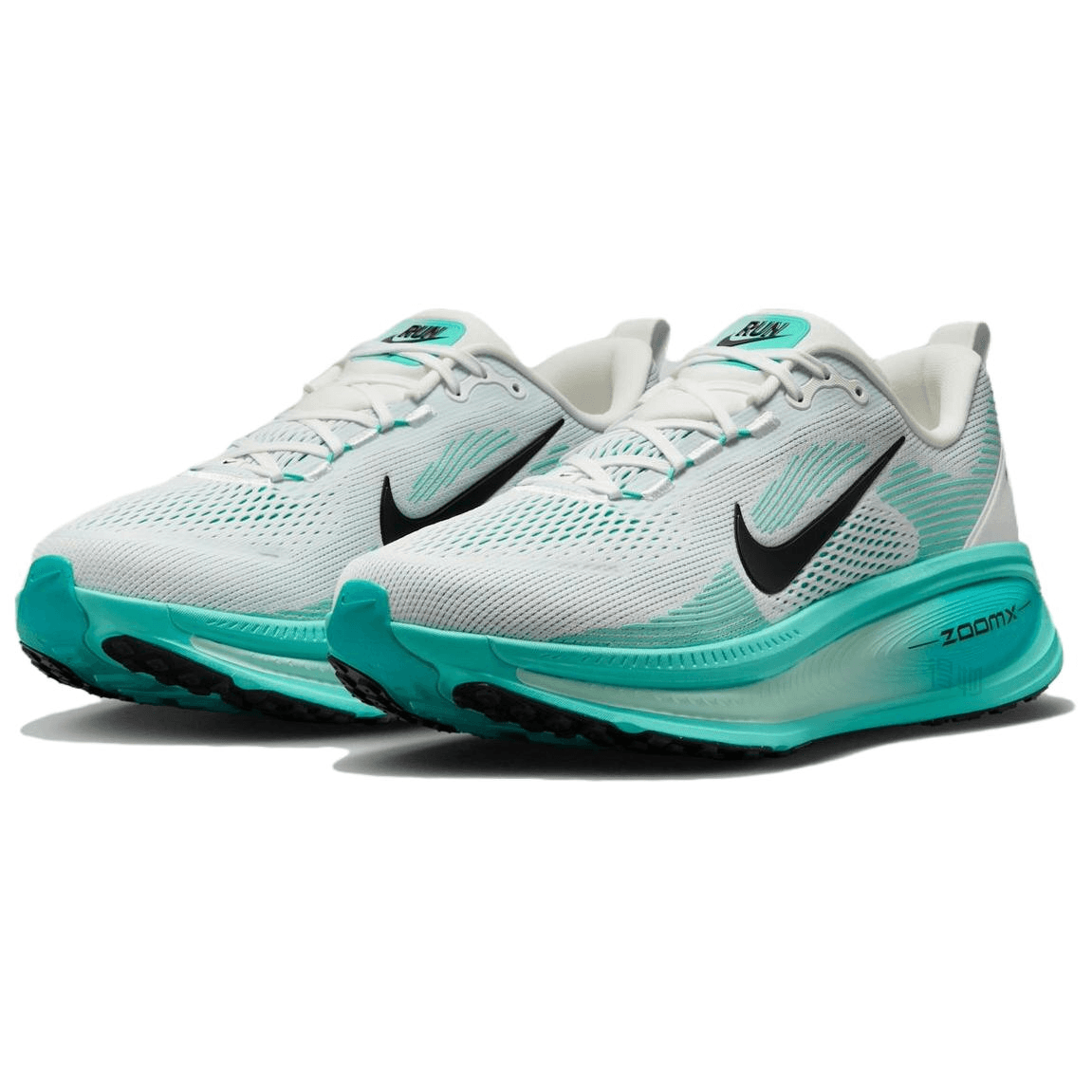 Кроссовки для бега Nike Vomero 18 Green Grey — фото 2