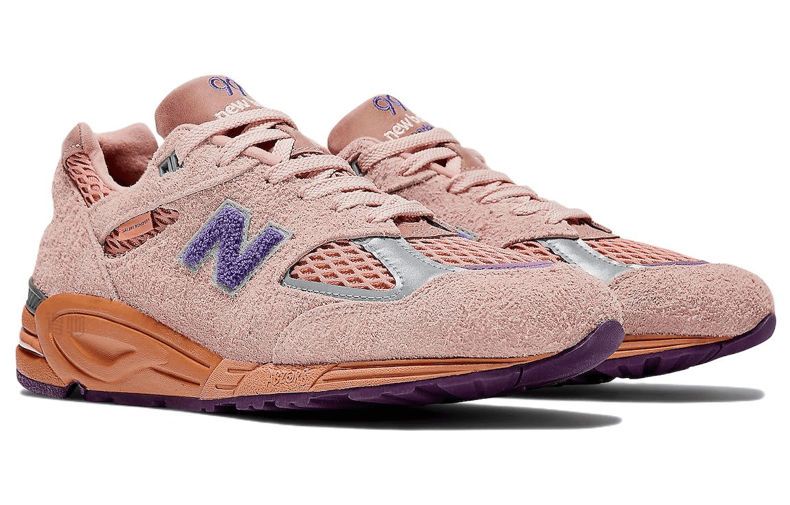 Кроссовки для бега Salehe Bembury x New Balance 990 V2 "Sand Be The Time" - изображение 3