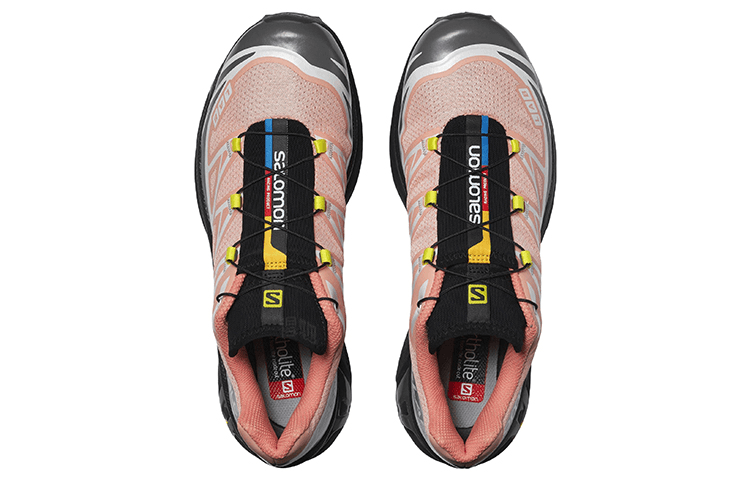 Кроссовки для бега Salomon XT-6 Black Pink - изображение 3