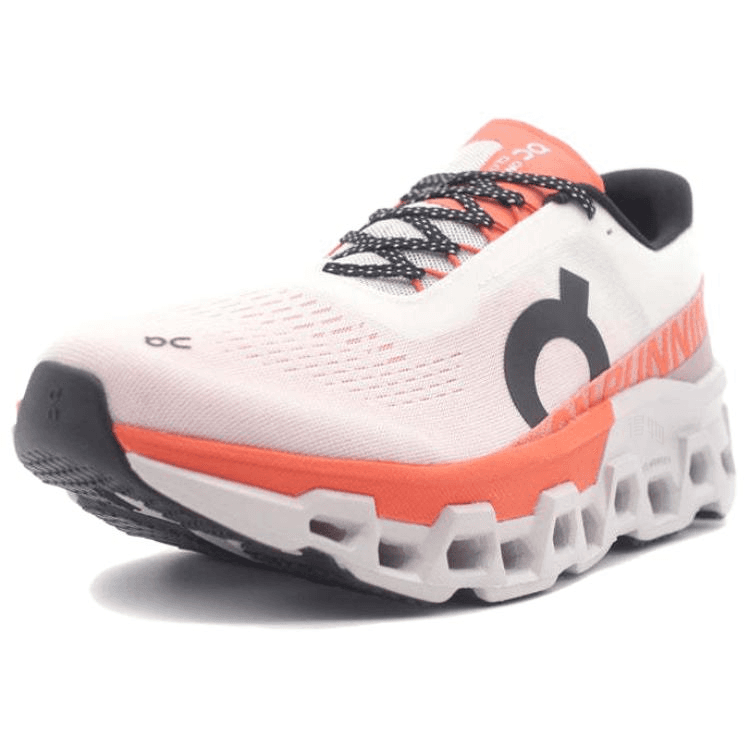 Кроссовки для бега On Cloudmonster 2 White Orange Black - изображение 2