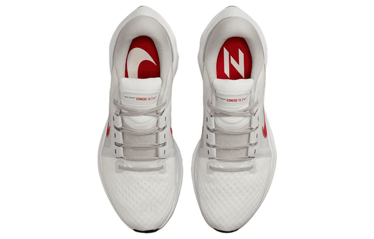 Кроссовки для бега Nike Air Zoom Vomero 16 White Red Grey — фото 4