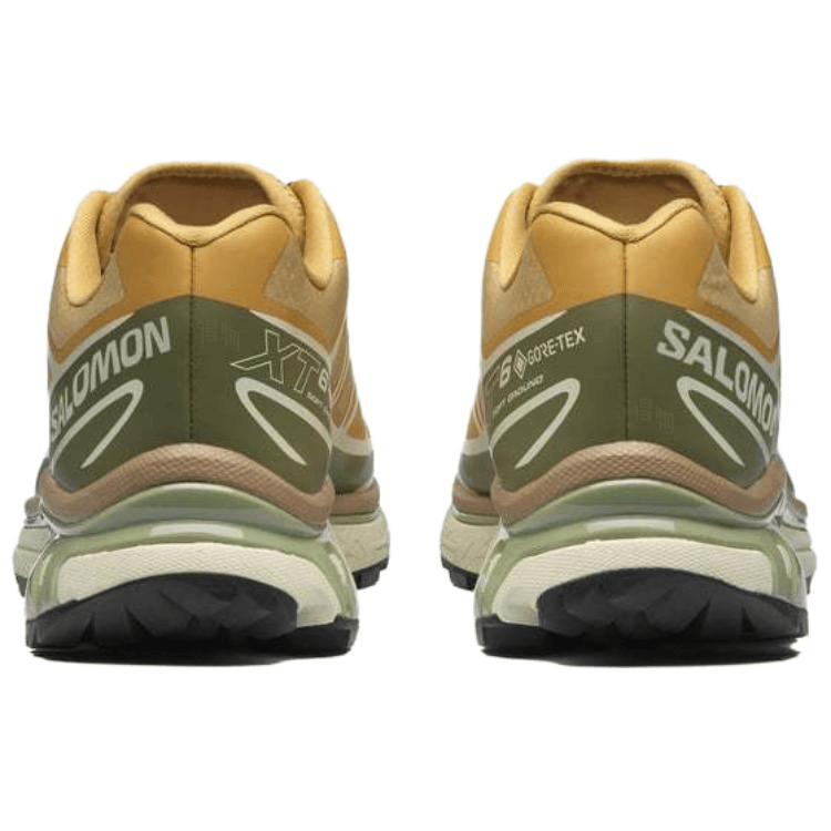 Кроссовки для бега Salomon XT-6 Yellow Brown - изображение 4
