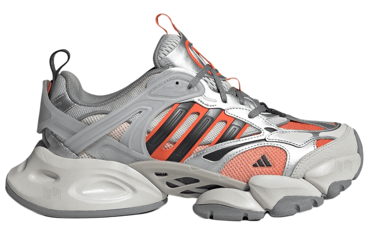 Кроссовки adidas XLG Runner Deluxe Grey Orange - изображение 2