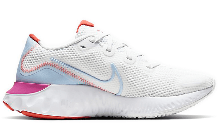 Кроссовки для бега Nike Renew Run White Blue Pink - изображение 2