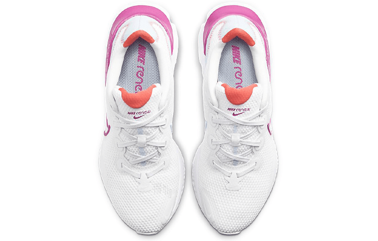 Кроссовки для бега Nike Renew Run White Blue Pink - изображение 4