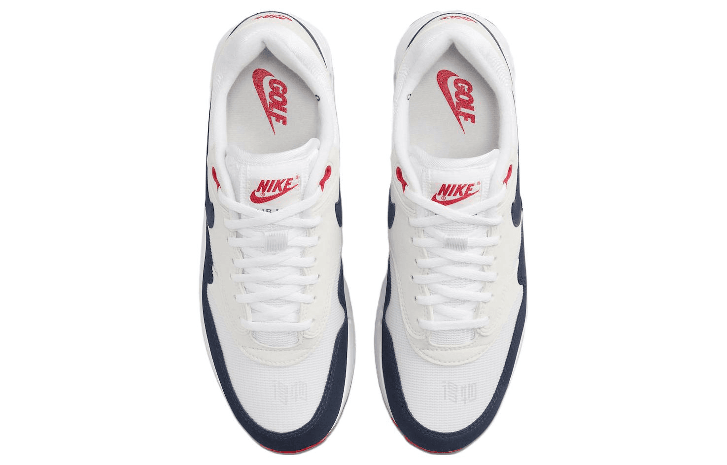 Кроссовки для гольфа Nike Air Max 1 Golf "Navy Red" - изображение 4