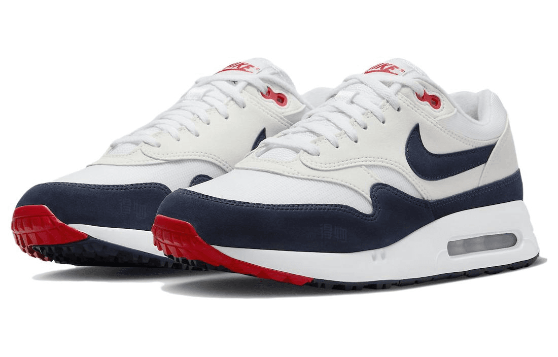 Кроссовки для гольфа Nike Air Max 1 Golf "Navy Red" - изображение 3