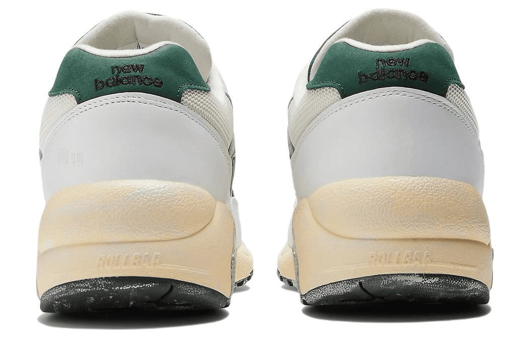 Кроссовки для бега New Balance 580 White Green Yellow - изображение 5