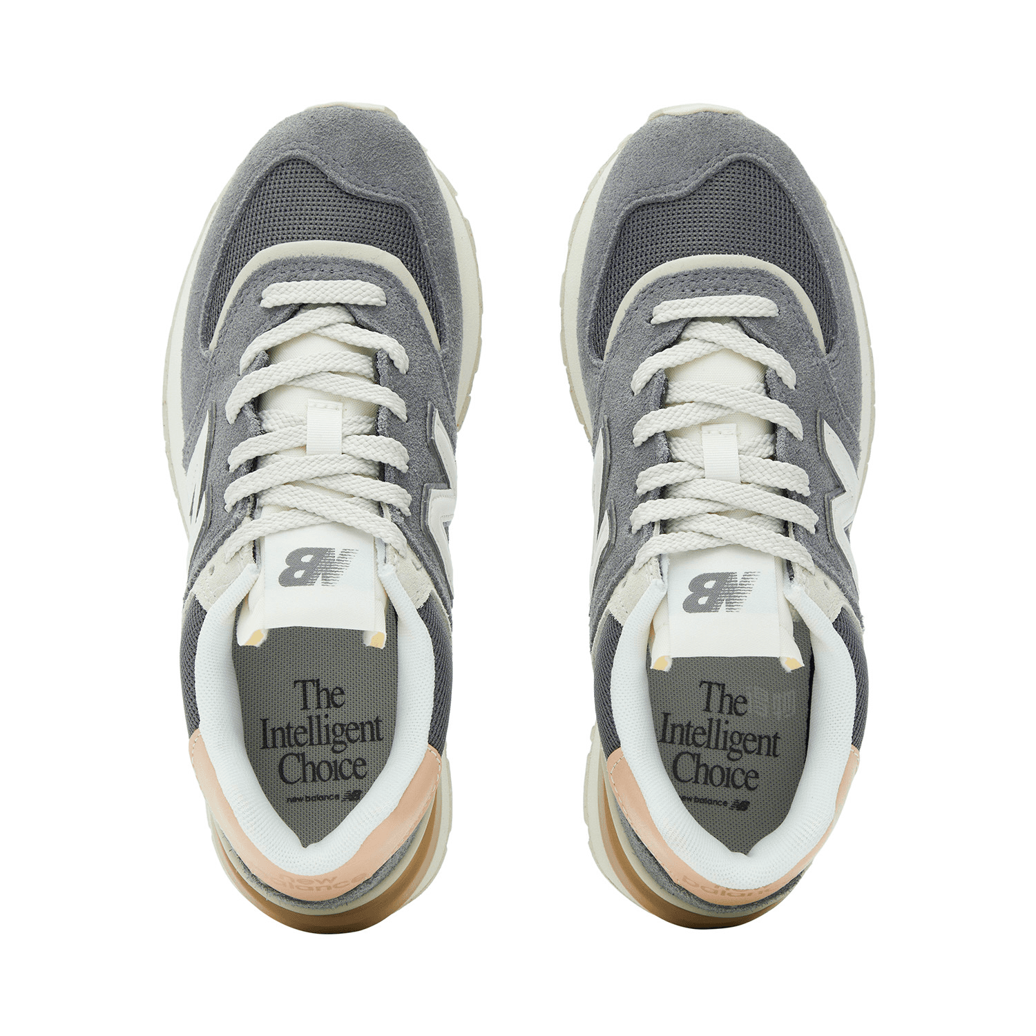 Кроссовки для бега New Balance 574 White - изображение 4