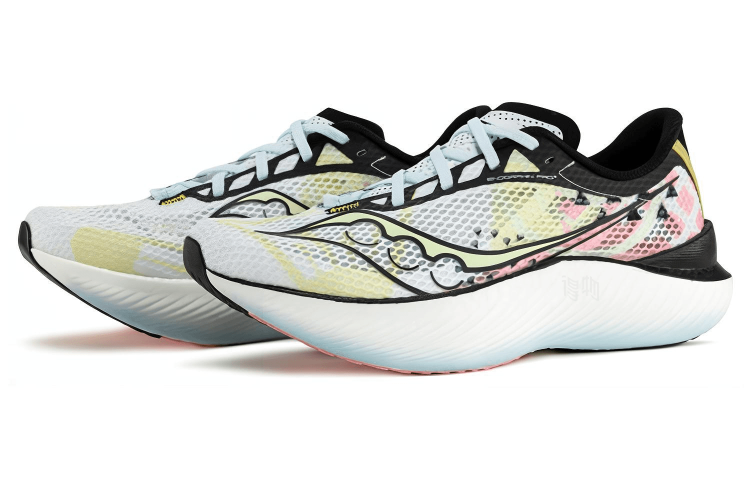 Кроссовки для бега Saucony Endorphin Pro 3 White Yellow Pink - изображение 3