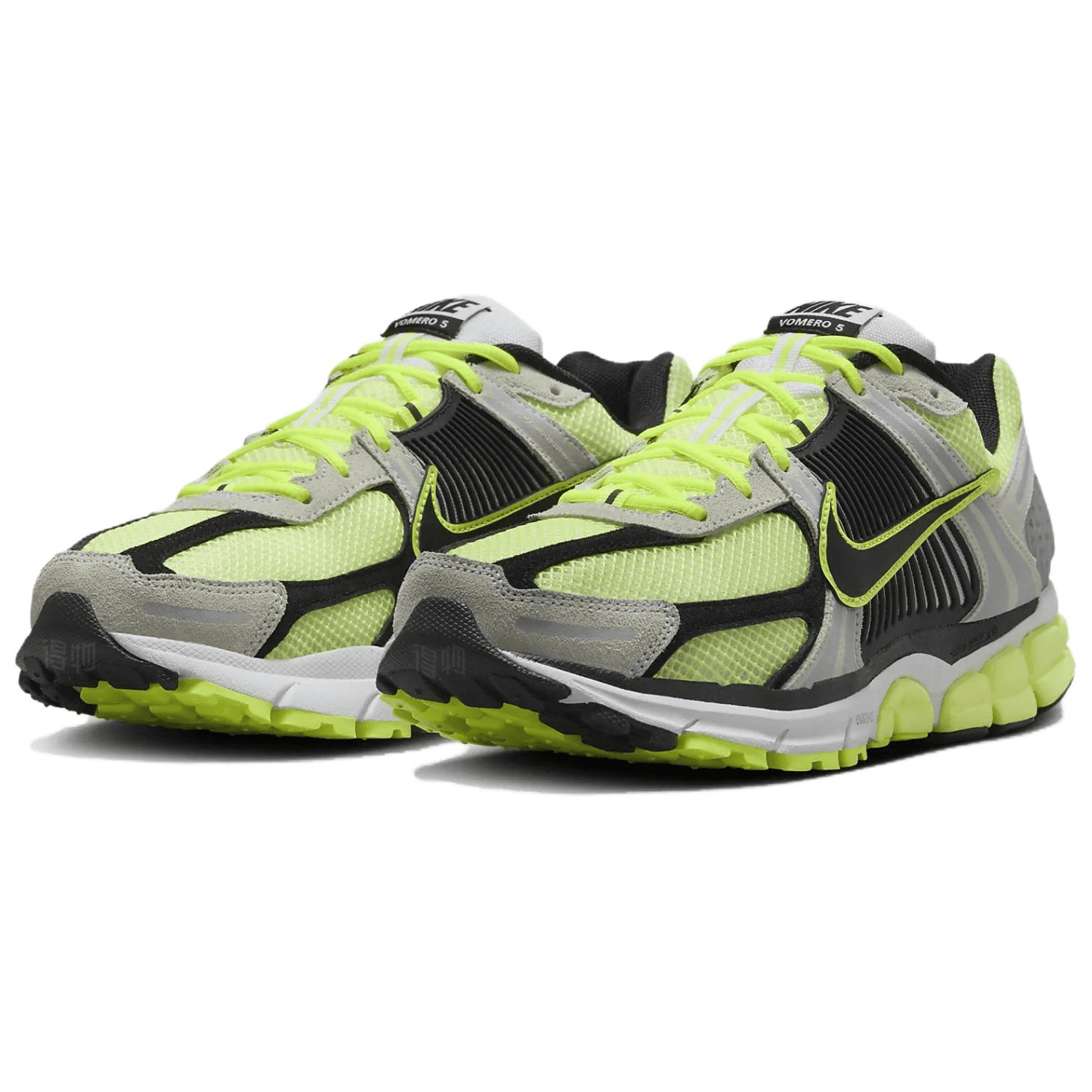 Кроссовки для бега Nike Air Zoom Vomero 5 Green Black — фото 2