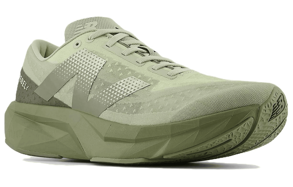 Кроссовки для бега New Balance FuelCell Rebel V4 Olive Green - изображение 4