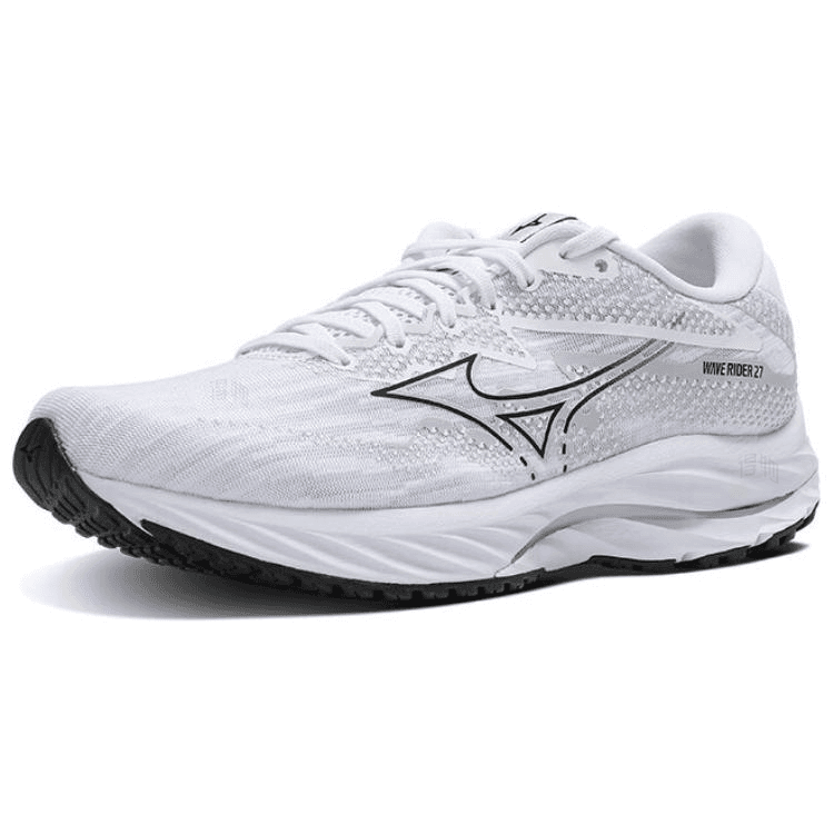 Кроссовки для бега Mizuno Wave Rider 27 White Grey - изображение 2