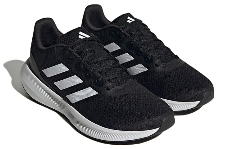 Кроссовки для бега adidas Runfalcon 3 Black White - изображение 3
