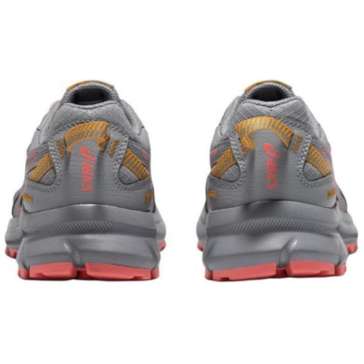 Кроссовки для бега Asics Trail Scout 2 Low Top Trail Беговые кроссовки Женские Серый Оранжевый - изображение 4