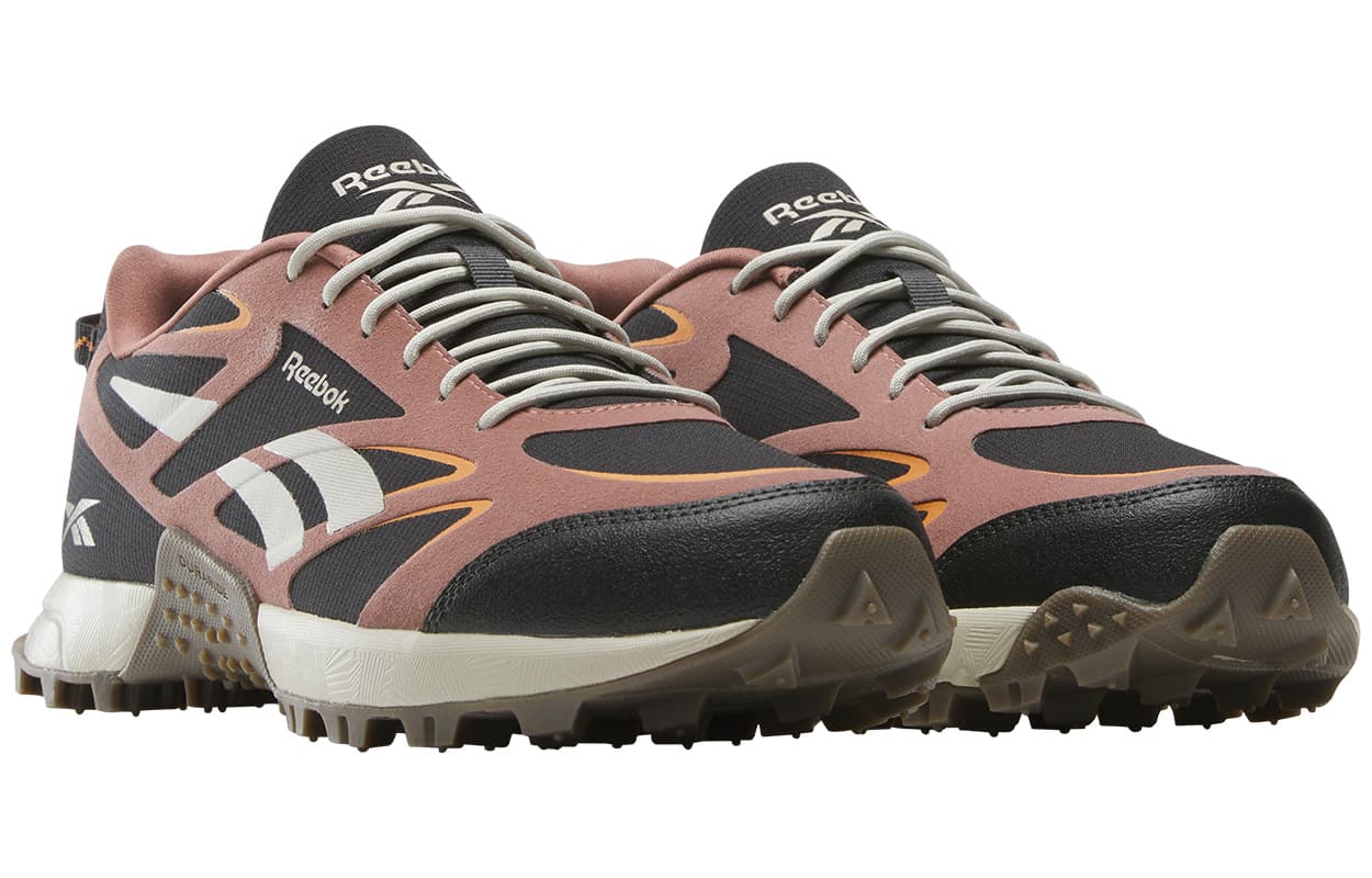 Кроссовки для бега Reebok Low Top Беговые кроссовки Унисекс Черный Хаки - изображение 2