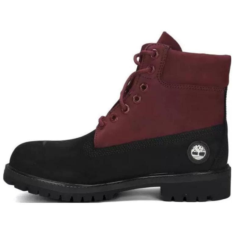 Ботинки уличные Timberland Устойчивый к истиранию противоскользящий короткий до середины голени для активного отдыха мужской красный - изображение 1