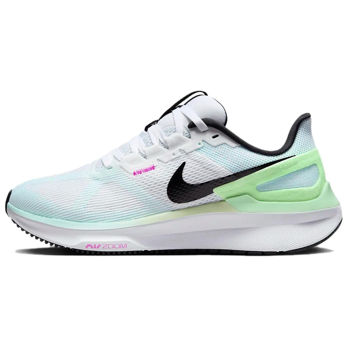 Кроссовки для бега Nike Zoom Structure 25 Удобный Низкий Топ Повседневный Бег на длинные дистанции Городская Коммутация - изображение 1