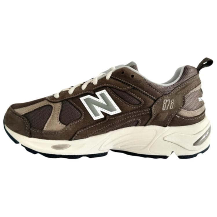 Кроссовки New Balance NB 878 Устойчивый к истиранию Дышащая Амортизация Низкий Верх Повседневная Обувь Унисекс Коричневый - изображение 1