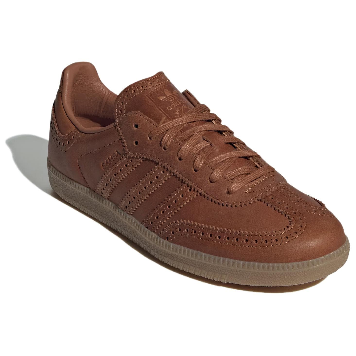 Кроссовки Adidas Originals Samba OG Low Топ Скейтборд Кроссовки Унисекс Коричневый - изображение 3