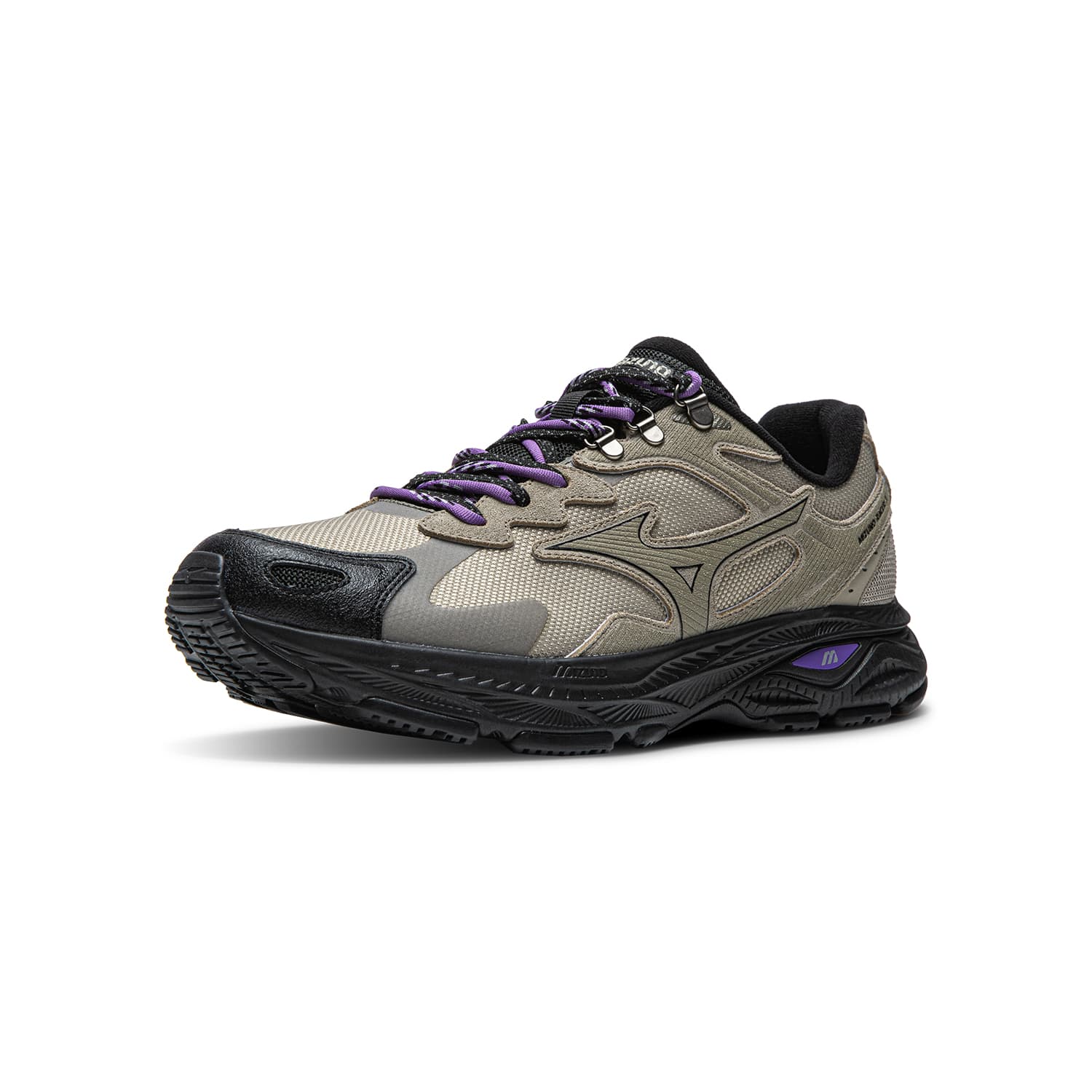 Кроссовки для бега Mizuno Racer S Лоу-топы Беговые кроссовки Унисекс Хаки - изображение 2