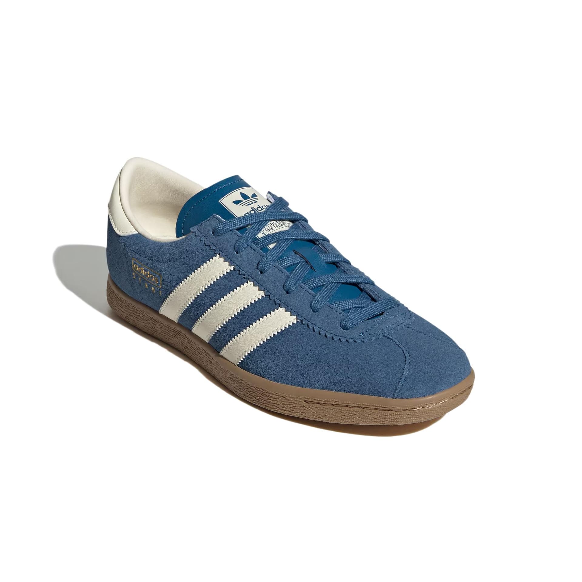 Кроссовки Adidas Originals Stadt Low Топ Повседневная обувь Унисекс Синий - изображение 3