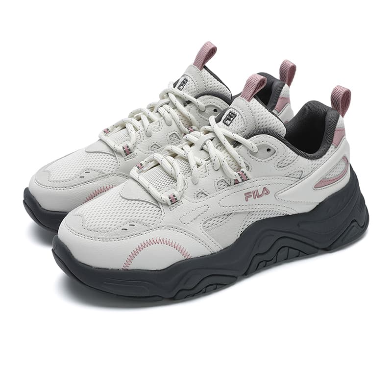 Кроссовки для бега FILA Collina Текстиль Синтетическая Кожа Дышащие Низкие Беговые Кроссовки Женские Белые Фиолетовые - изображение 3