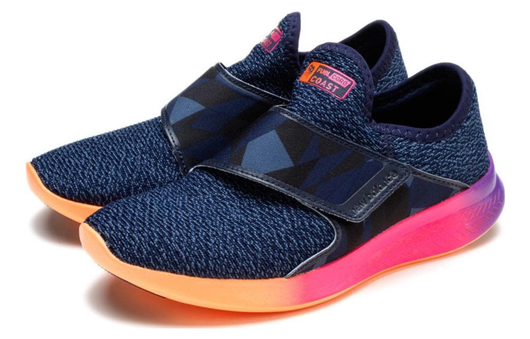Кроссовки для бега New Balance NB Coast Mesh Low Top Trail Беговые кроссовки Женские Черные - изображение 2