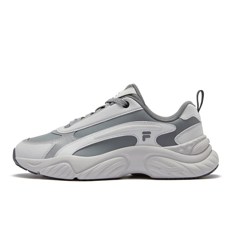 Кроссовки для бега FILA FUSION Морская раковина D Устойчивый к истиранию Низкий Топ Повседневные Беговые Кроссовки Мужские Серые - изображение 1