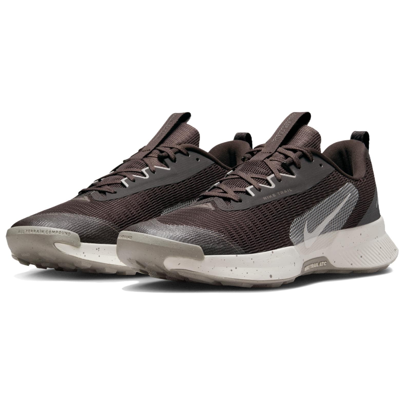 Кроссовки для бега Nike Juniper Trail 3 Повседневные Кроссовки для Трейлраннинга Мужские Темно-Коричневый Белый - изображение 3