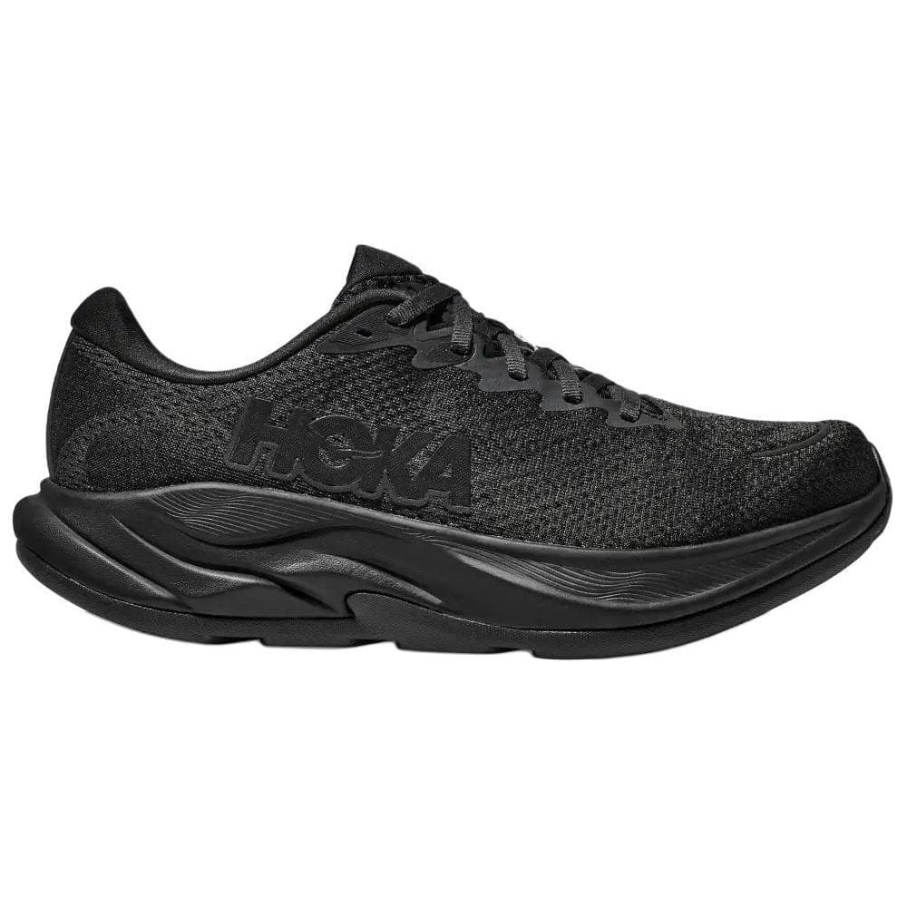 Кроссовки для бега HOKA ONE ONE RINCON 4 Комфортные Низкие Беговые Кроссовки Мужские Черные - изображение 2