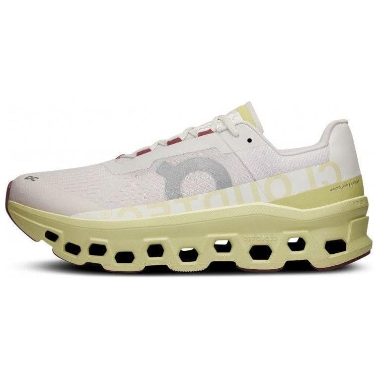 Кроссовки для бега On Cloudmonster White Green