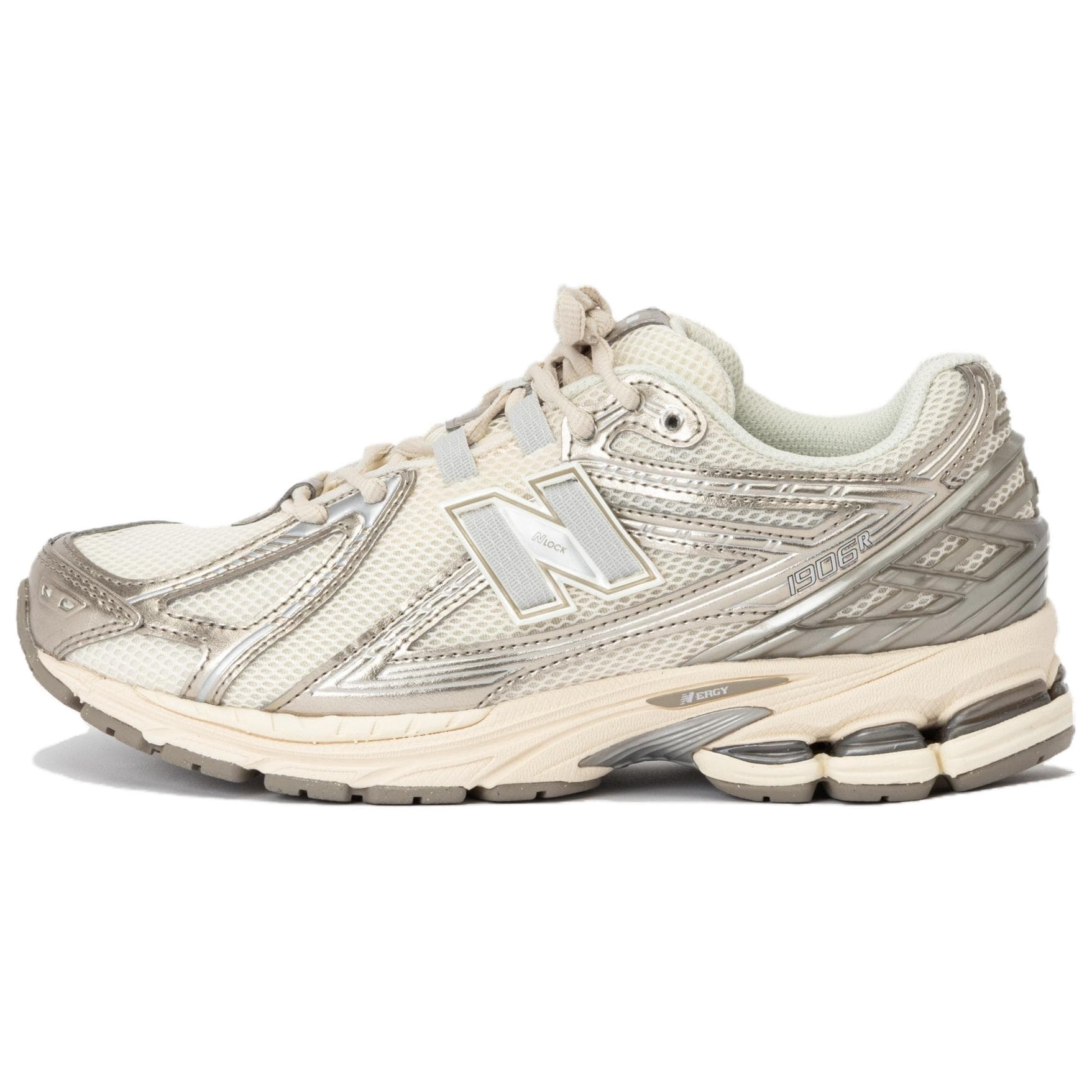 Кроссовки для бега New Balance NB 1906R Low Топ Повседневные Беговые Кроссовки Унисекс Бежевые - изображение 1