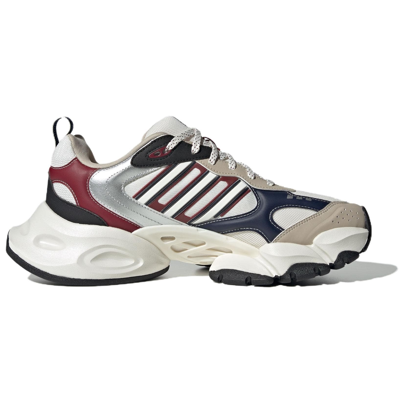 Кроссовки для бега Adidas XLG визуально увеличивает рост Low Топ Беговые кроссовки Унисекс Бело-зеленый - изображение 2