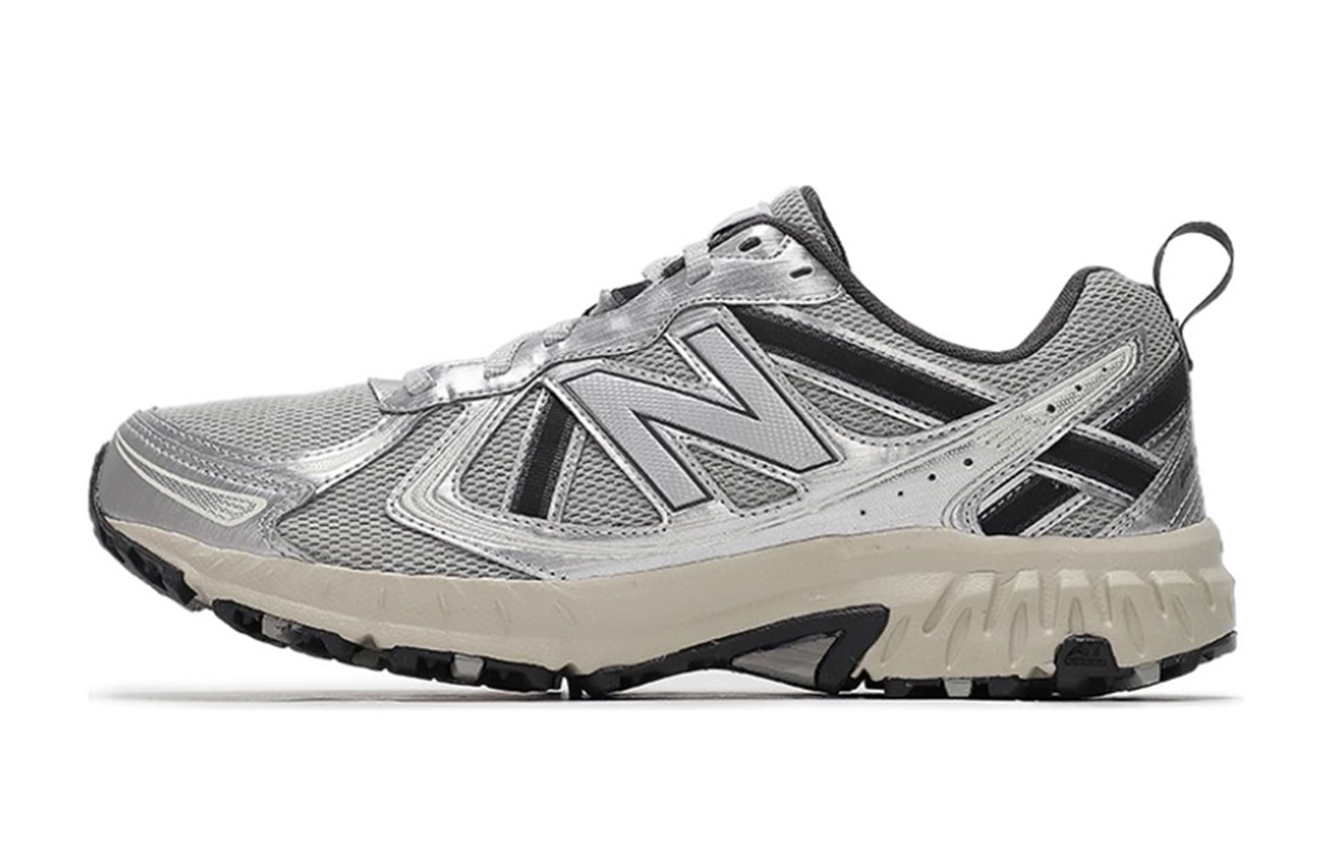 Кроссовки для бега New Balance 410 Black Silver - изображение 6