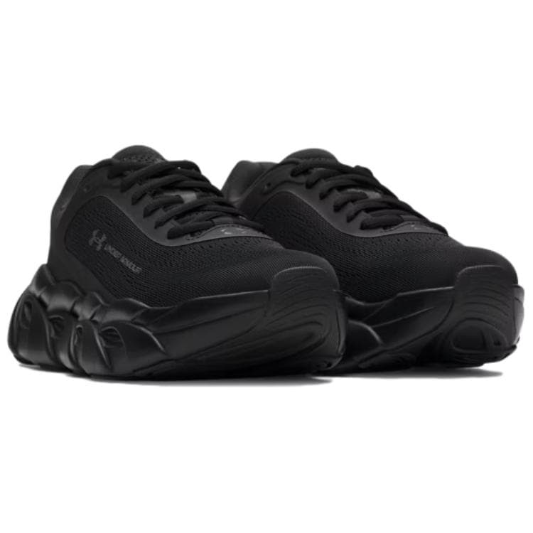 Кроссовки для бега Under Armour Halo Runner Поддержка Баланс Амортизация Беговые кроссовки Женские Черные - изображение 3