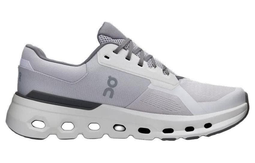 Кроссовки для бега On Cloudrunner 2 Grey White — фото 2