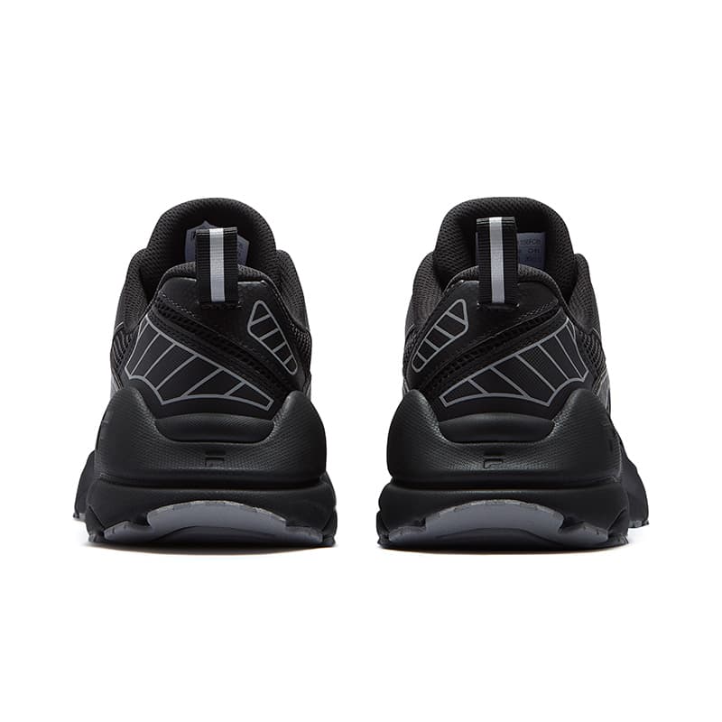 Кроссовки FILA FUSION PATH Track Shoes Низкие массивные кроссовки Мужские Серый Рыба Черный - изображение 5