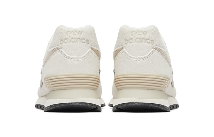 Кроссовки для бега New Balance 574 Off White Black - изображение 6