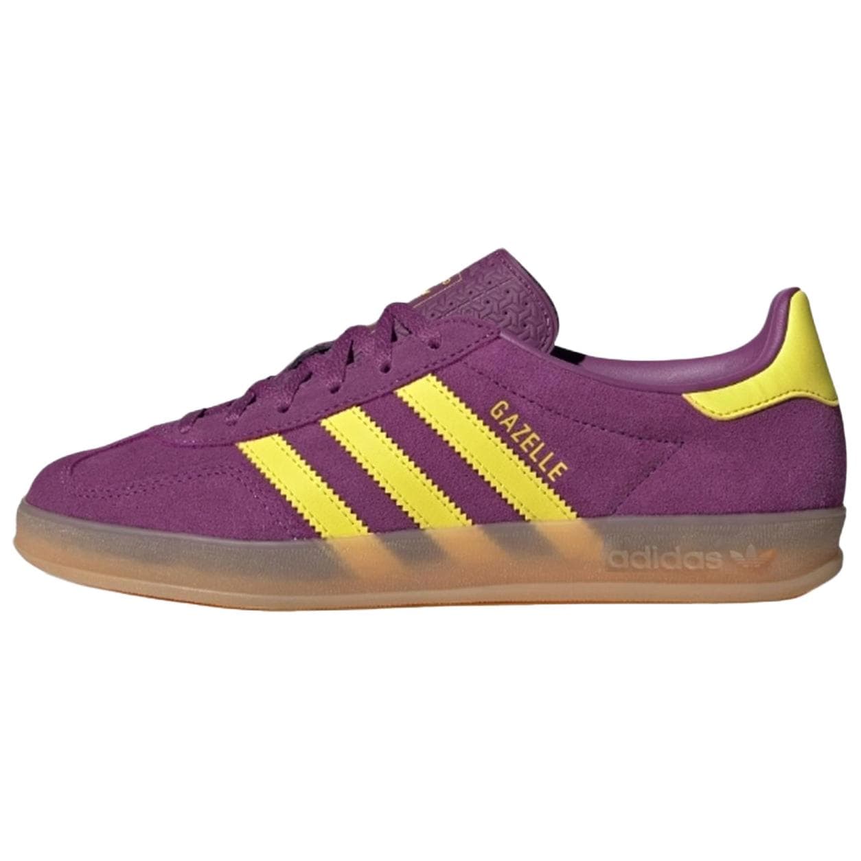 Кроссовки Adidas Originals GAZELLE INDOOR Low Топ Немецкие армейские кроссовки Женские Фиолетовый - изображение 1