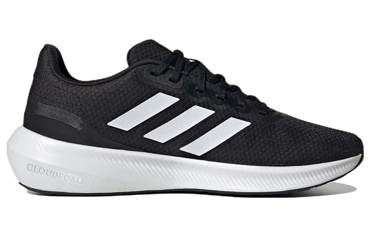Кроссовки для бега adidas Runfalcon 3 Black White - изображение 2